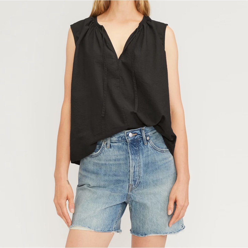 Everlane | Black Sleeveless Blouse
